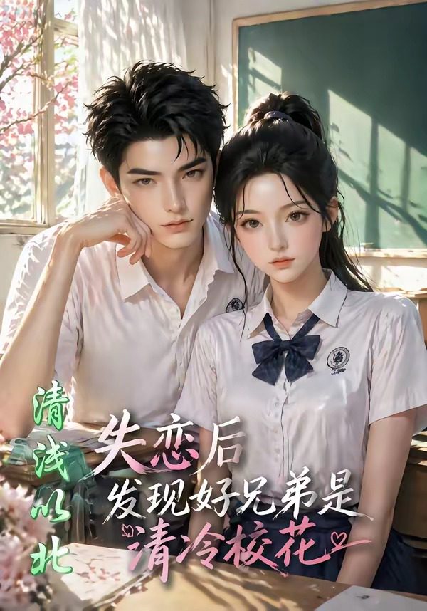 清浅以北：失恋后，发现好兄弟是清冷校花 的封面