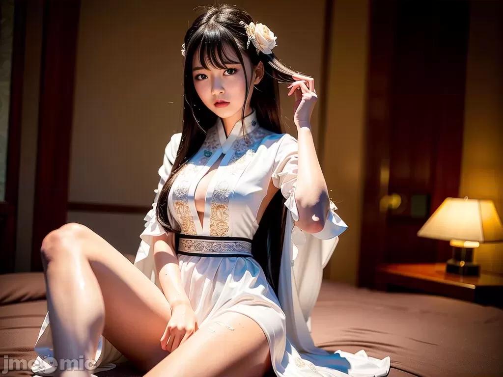[AI Generated]-AI girl -Hanfu01 第1话，第 95 页