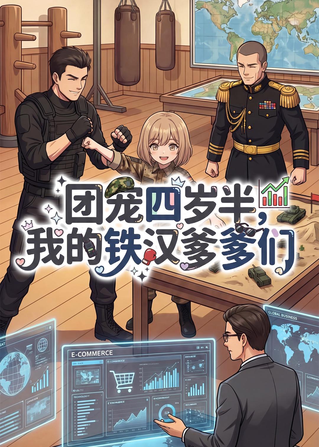 Poster para sa 团宠四岁半，我的铁汉爹爹们