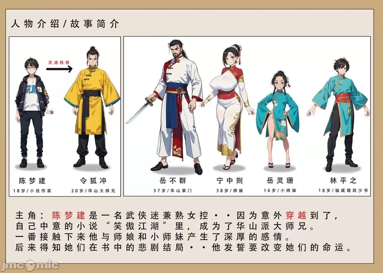 魂穿笑傲①试看版 （AI生成） 第1话，第 2 页