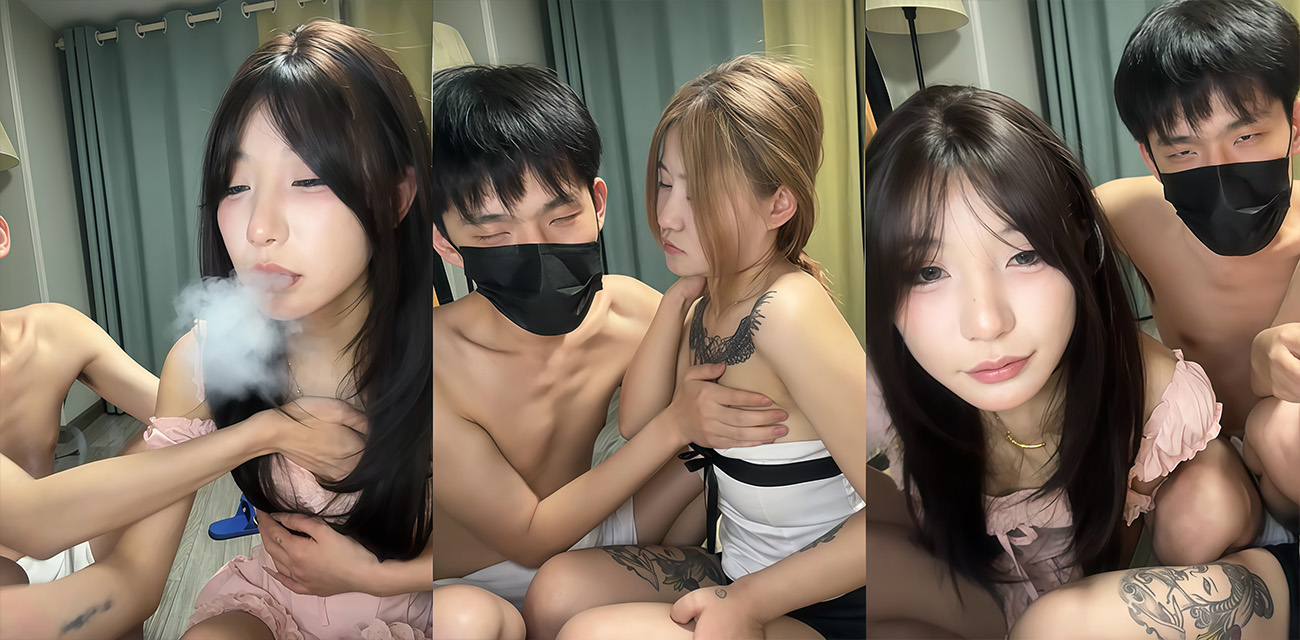 俩位超顶级的精神小妹跟刚在酒吧认识的精神精神小伙淫趴  双飞真是提屌就是干