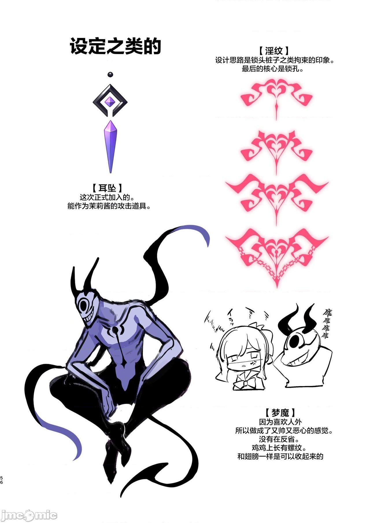 [白杨汉化组] [矢印キー (星名めいと)] 淫魔達の遊戯 ～イったら終わりの一週間～ [中国翻訳]，第 56 页