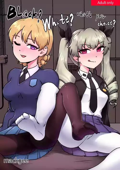 Плакат для [Mack] Black White What's your choice (Girls und Panzer)  [中国翻訳]