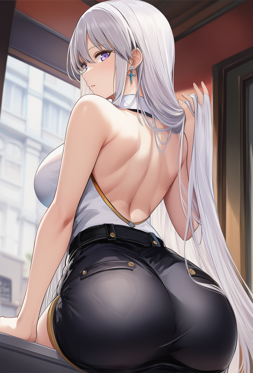โปสเตอร์สำหรับ 企业仙子汉服配开裆黑丝，ASMR情趣表演被老公点名被当场戳穿