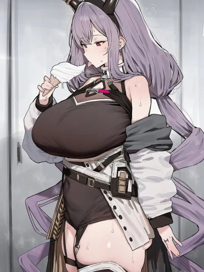 Áp phích cho [AI Generated]【Azusa_Yui _2nd】提丰小姐，道歉要按程序的