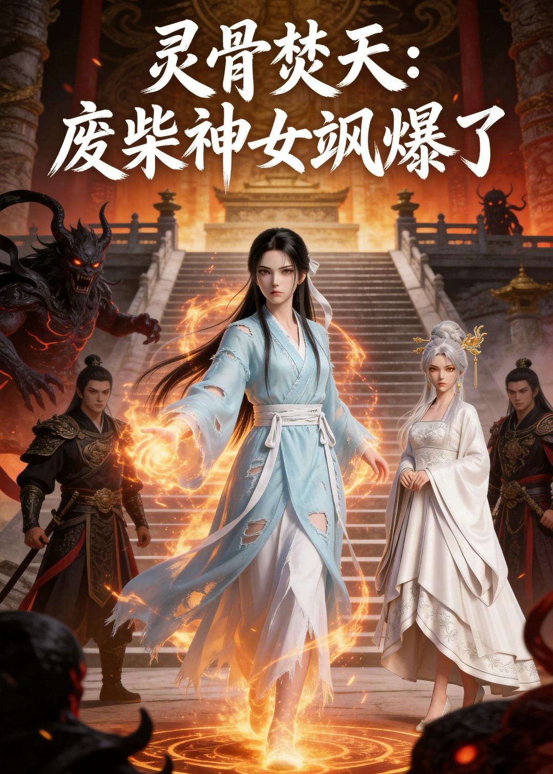 灵骨焚天：废柴神女飒爆了 的封面