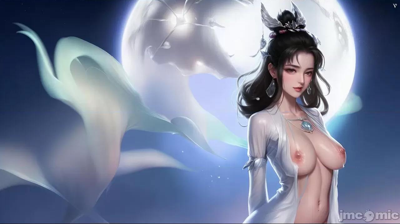 王者 嫦娥 如梦令s1-1 [AI Generated] 第1话, หน้า 20