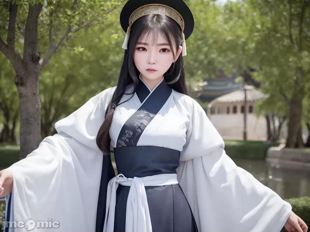 [AI Generated]-AI girl -Hanfu01 第1话, page 64