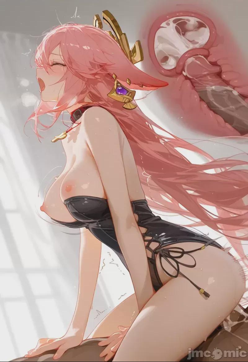 [AI Generated][QAQ] Yae Miko [Genshin Impact] 第1话，第 112 页