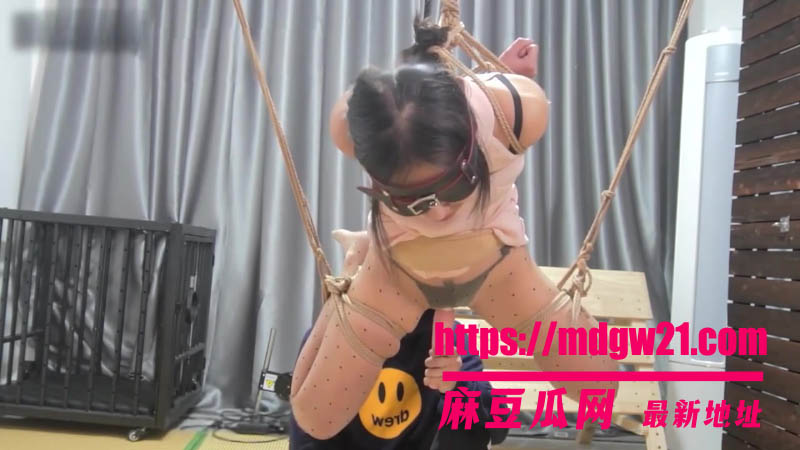 字母圈小鹿工作室涵涵sm绳艺新作 悬空捆绑道具玩穴 极致调教视觉超强