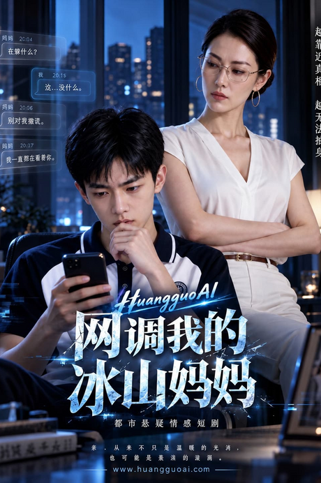 网调我的冰山妈妈 的封面