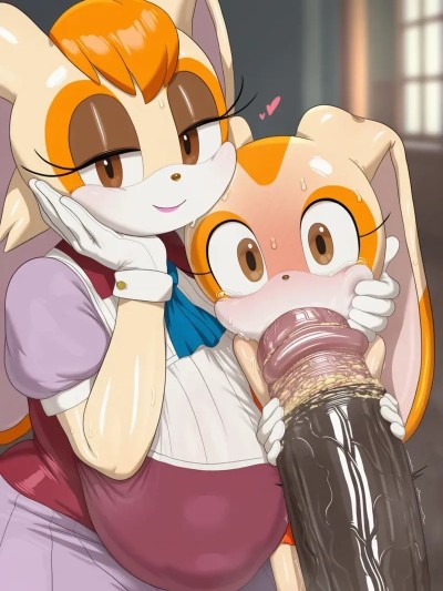 [闲的没事干AI翻译][rararar2000] Vanilla the Rabbit and Cream the Rabbit 的封面