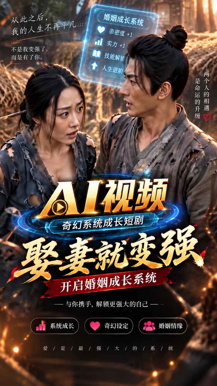 โปสเตอร์สำหรับ 娶妻就变强 开启婚姻成长系统