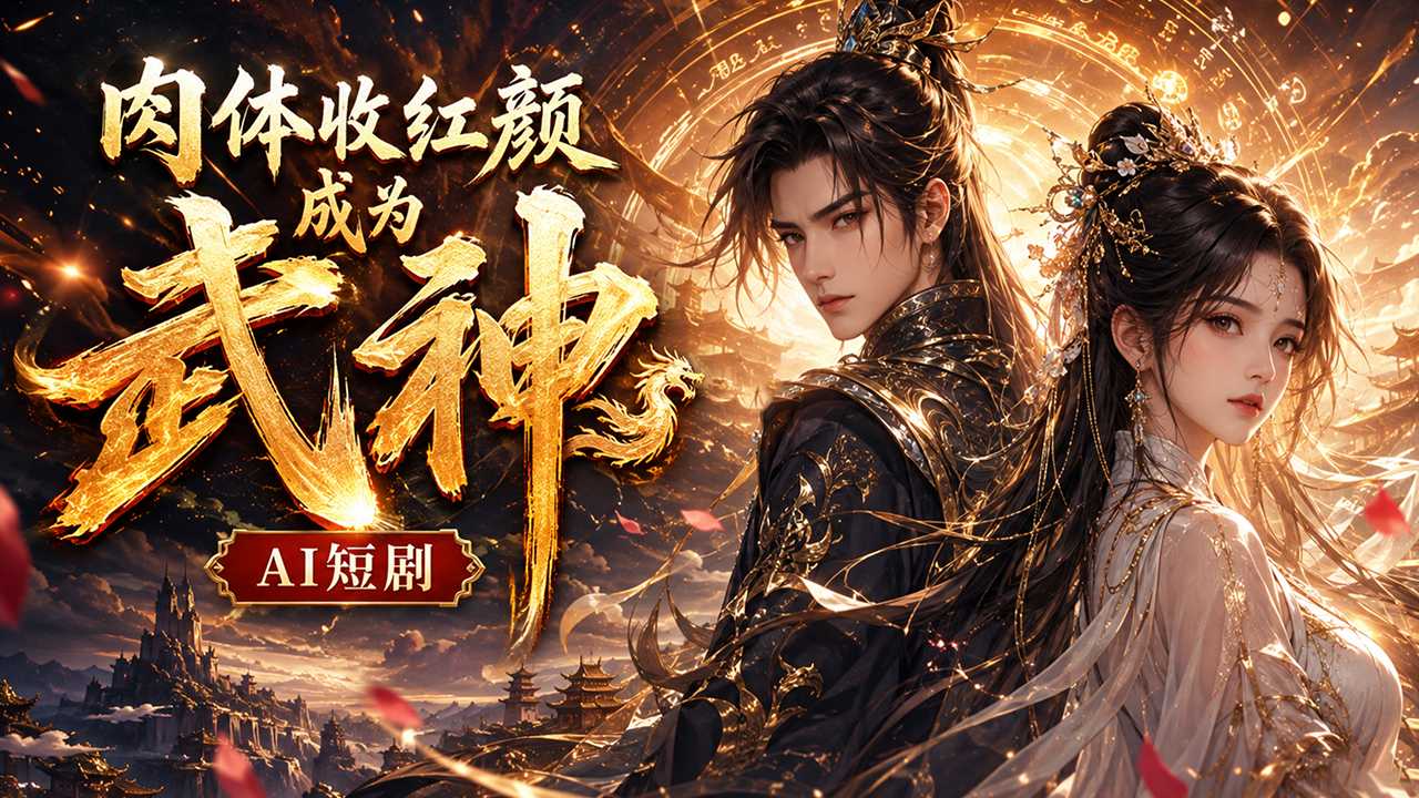 โปสเตอร์สำหรับ 【AI成人短剧】肉体收红颜成为武神 废柴杂役双修 废柴情欲故事 红颜缠绵 ai短剧