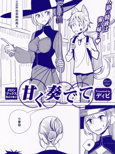 【低成本翻译组】【Divi】甜蜜演奏 Melonbooks 限定小册子 的封面