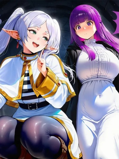 โปสเตอร์สำหรับ 【Rayai】フリーレン：ダンジョン分岐事故 [CN] [AI Generated]