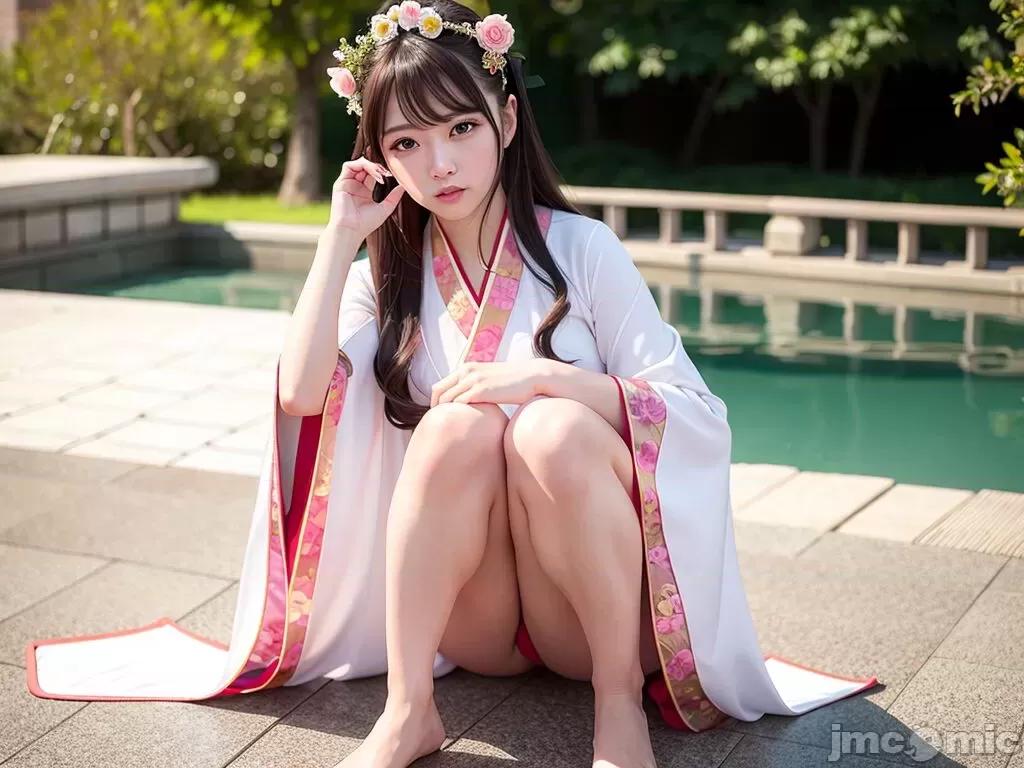 [AI Generated]-AI girl -Hanfu01 第1话，第 99 页