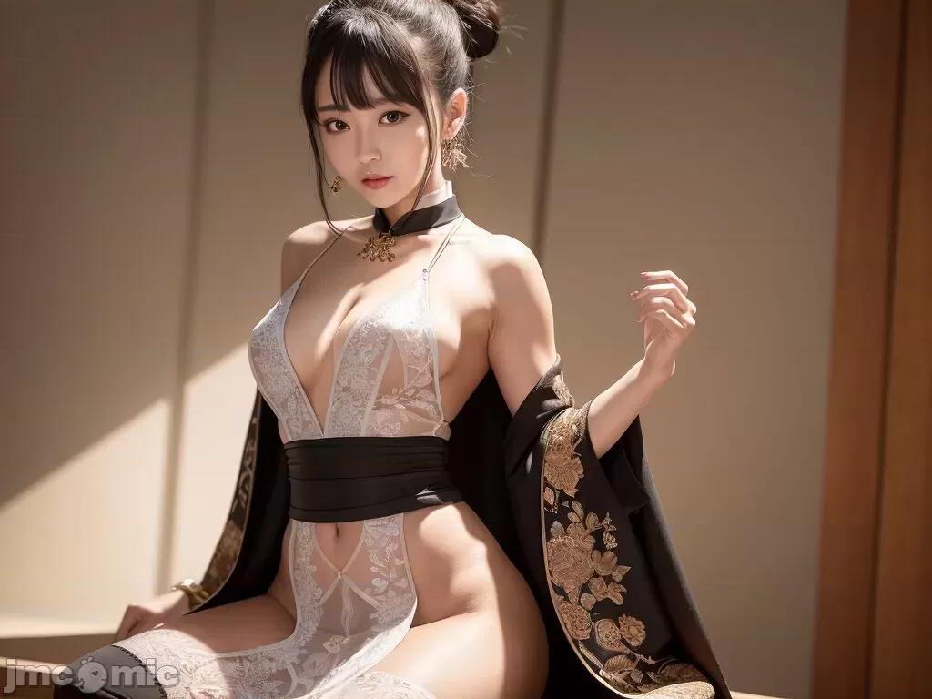 [AI Generated]-AI girl -Hanfu01 第1话, หน้า 36