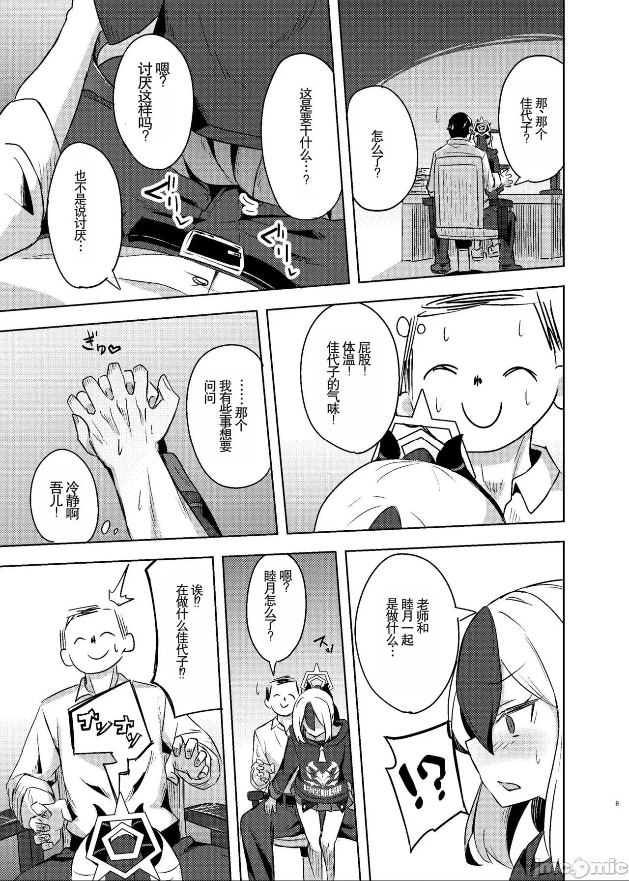 [GPT渣翻] [歩かせ屋 (Arkas)] カヨコックス (ブルーアーカイブ) [中国翻訳] [DL版] 第1话，第 9 頁