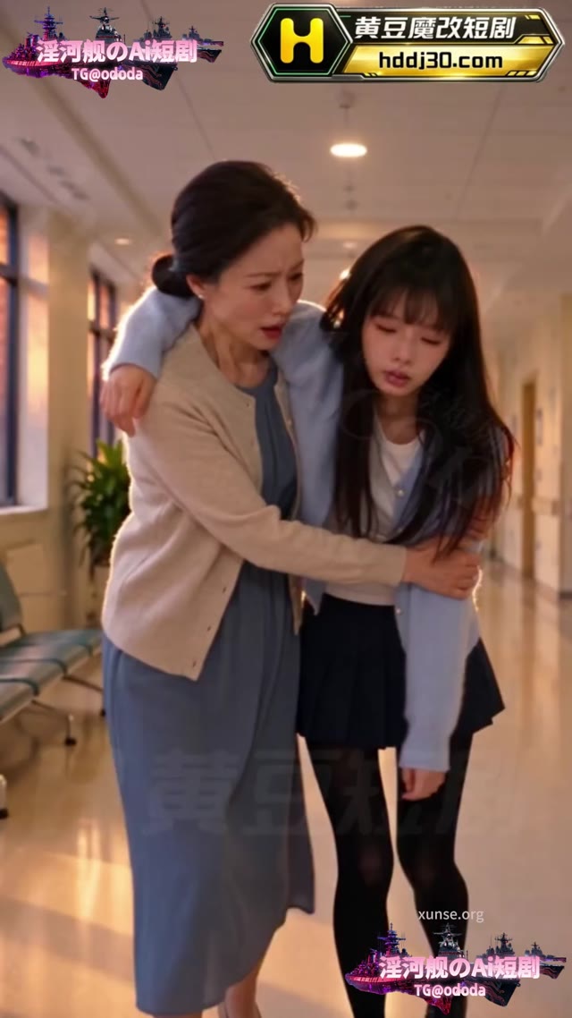 AI成人短剧 夹着淫水去相亲 第6集 禽兽父亲当面侵犯女儿并强压母亲