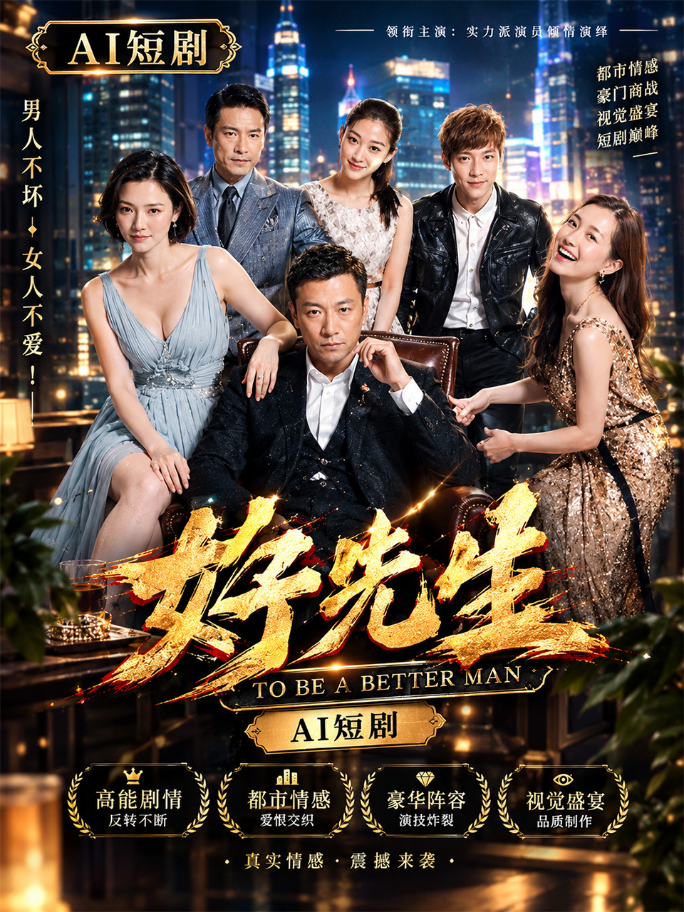 Poster para sa 好先生 江疏影 领衔三大女神深夜在私密豪宅里尽情释放妩媚 ai成人 画面极具冲击力让人看得心跳加速 ai短剧