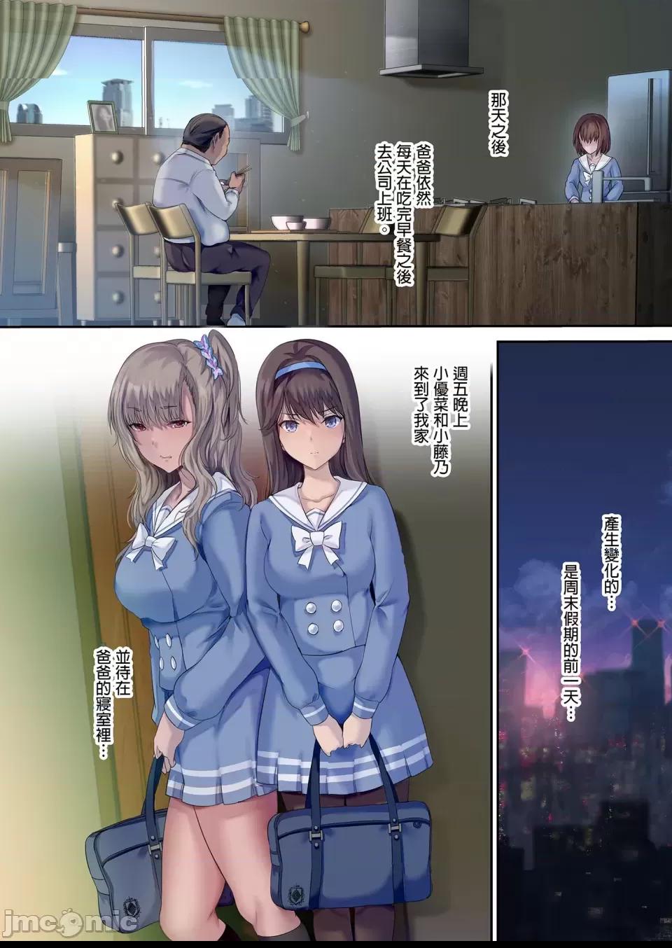 和朋友在寢室內盡情玩耍(1) [規制当局 (リヒャルト・バフマン)] パパの寝室は娘友達のたまり場 (1) [無修正] [DL版] 第1话, หน้า 67