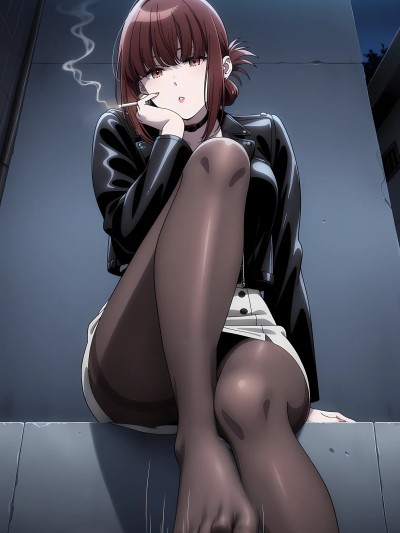 [只因你AI] 在超市後門抽肉菸的女人 的封面