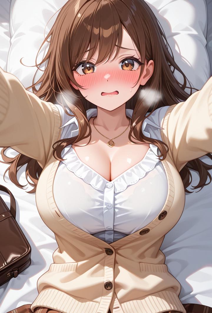 小姨母女是我新片的女主角 のポスター