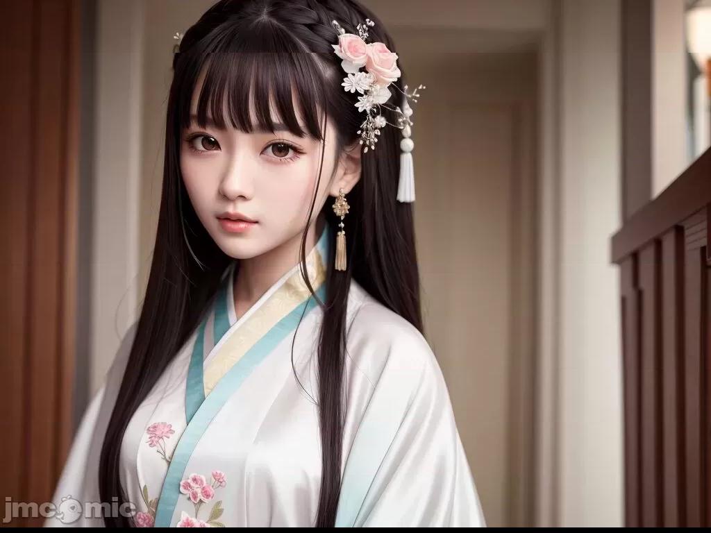 [AI Generated]-AI girl -Hanfu01 第1话，第 46 頁