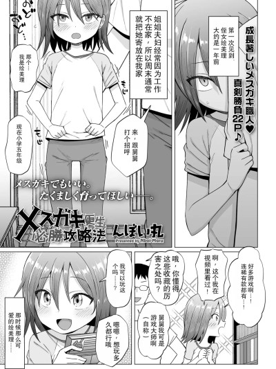 Poster for [んぼい丸] メスガキ更生必勝攻略法 (COMIC LOE VOL.14 MSGK) [中国翻訳]