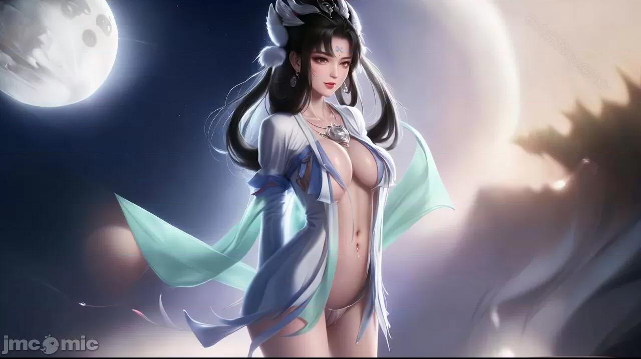 王者 嫦娥 如梦令s1-1 [AI Generated] 第1话, page 39