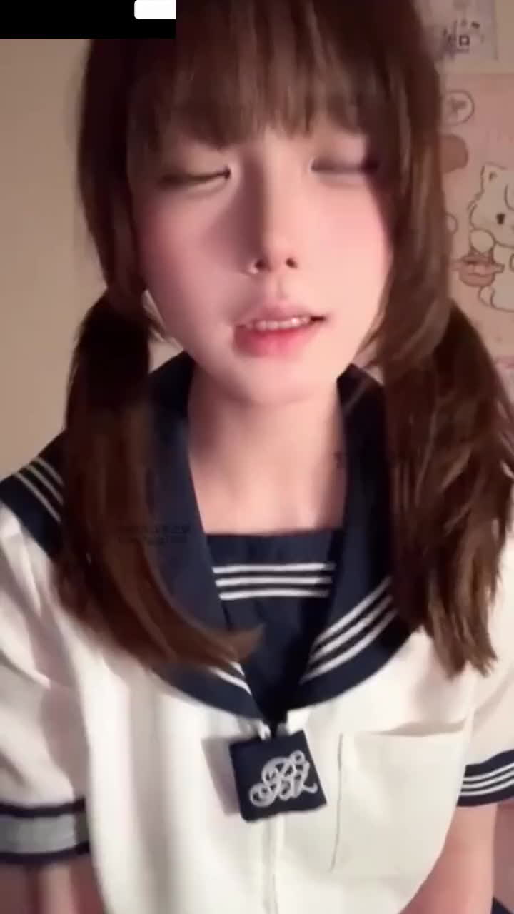 Minimal Makeup Top-Tier Uniform Beauty 饱饱咪, Stairwell Exposing Full Masturbation Process, Real Figure Unleashing Ultimate Desire