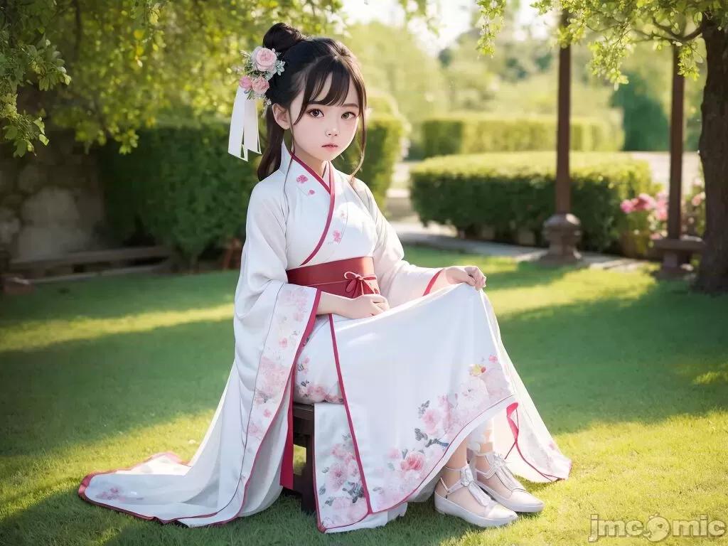 [AI Generated]-AI girl -Hanfu01 第1话，第 8 页