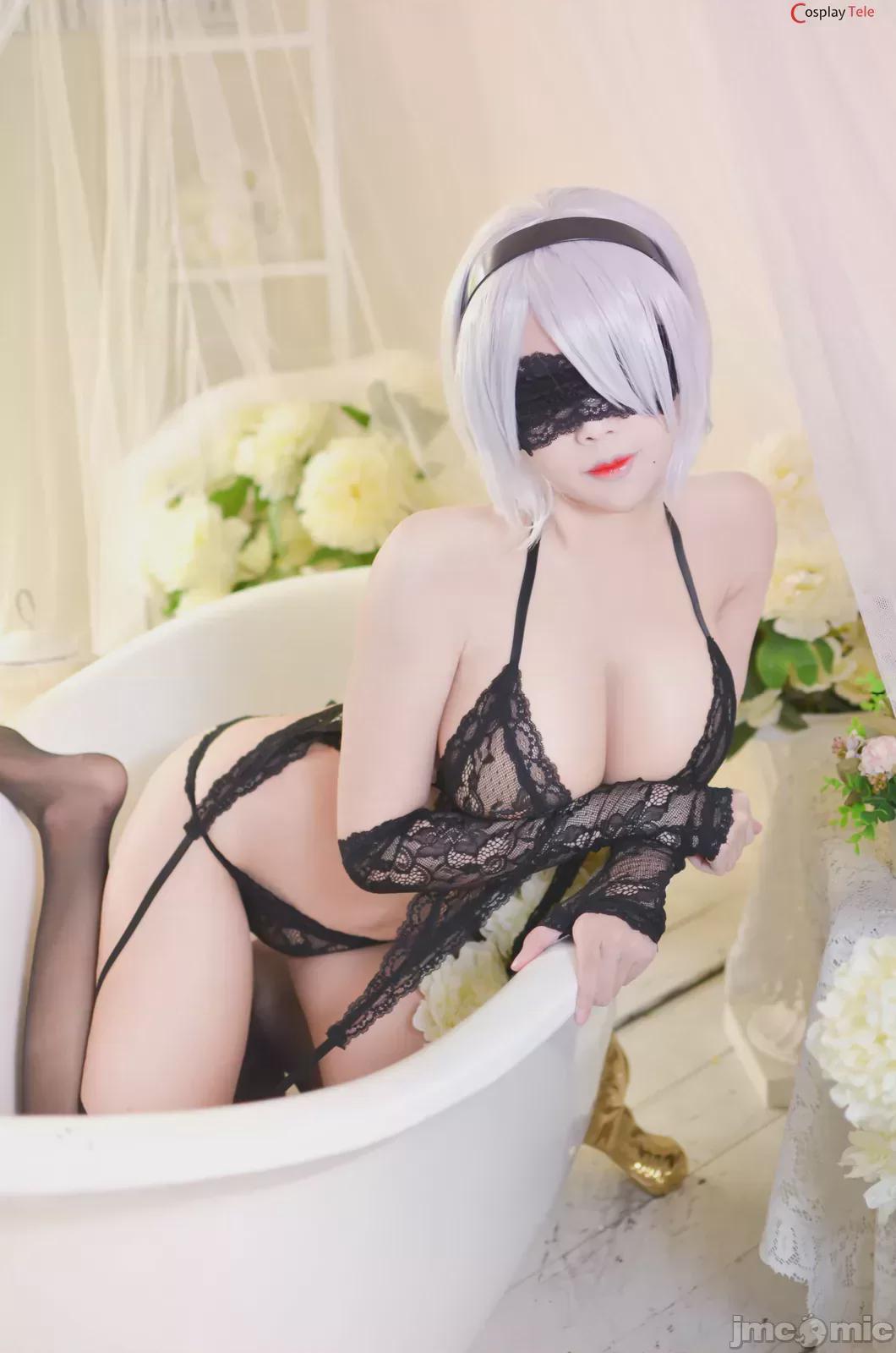 KaYa Huang cosplay 2B Swinsuit - Nier Automata 第1话, 페이지 1