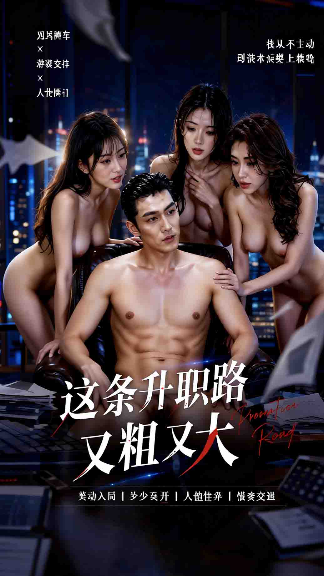 这条升职路又粗又大