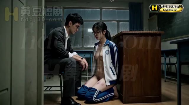 AI成人短剧 笼中雀 第1集 校园朝气蓬勃的青年沦为女教师欲望释放对象 的封面