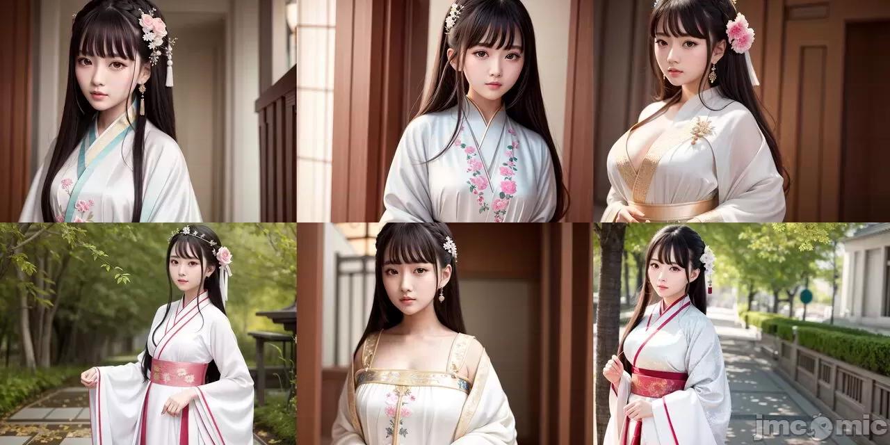 [AI Generated]-AI girl -Hanfu01 第1话，第 40 页