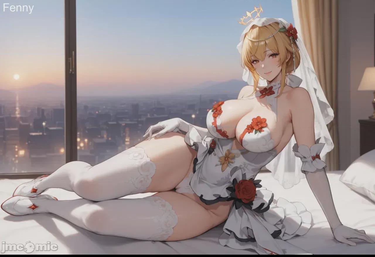 [AI Generated] [海姆达尔零食铺] 芬妮(泡芙)：“我一定要比里芙那个家伙更早怀上分析员的孩子！” (尘白禁区) 第1话, 페이지 13