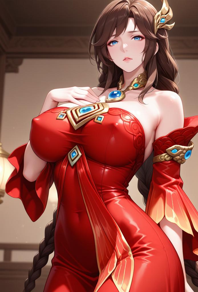 Áp phích cho 红帐低垂共缠绵
