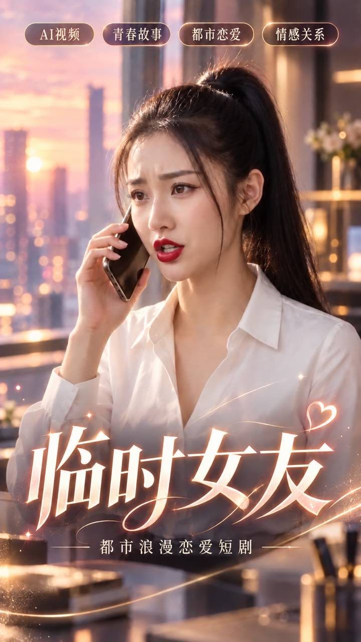 临时女友 포스터