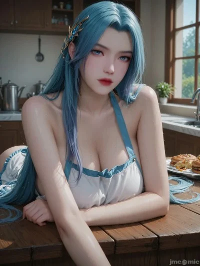 [AI Generated] 国漫-王秋儿 斗罗大陆 のポスター