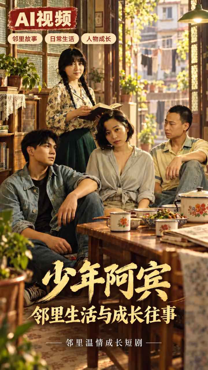 少年阿宾 邻里生活与成长往事