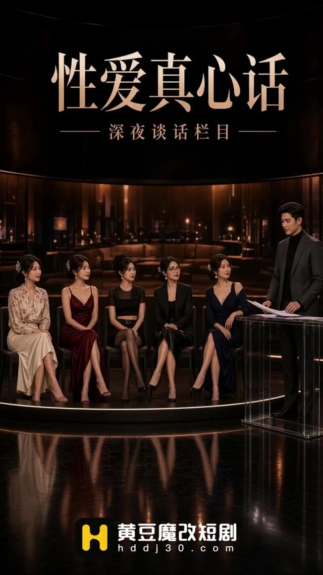AI成人短剧 性爱真心话 第2集 访谈节目中五位女嘉宾直面露骨提问分享私密情欲