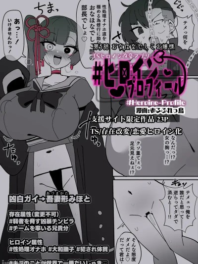 [Alfre-Tori] Heroine Profile⑤[中国翻訳] のポスター