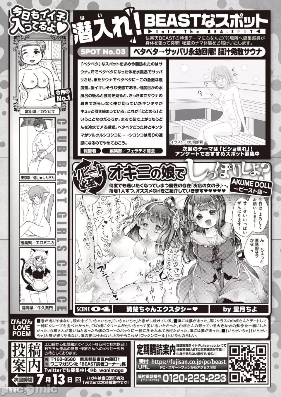 COMIC 快楽天ビースト 2023年7月号 [DL版] 第1话，第 288 頁