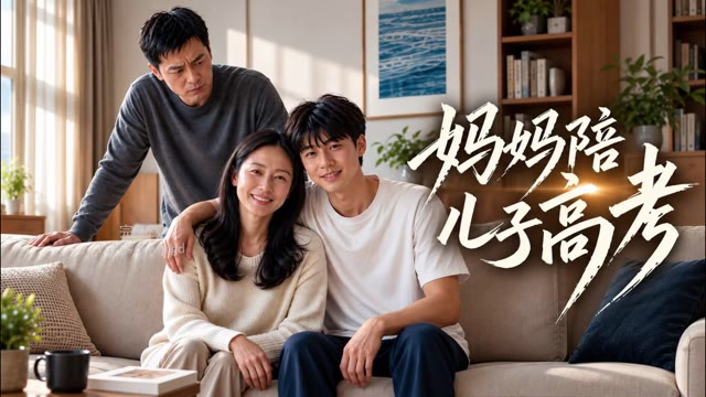 妈妈陪儿子高考 のポスター