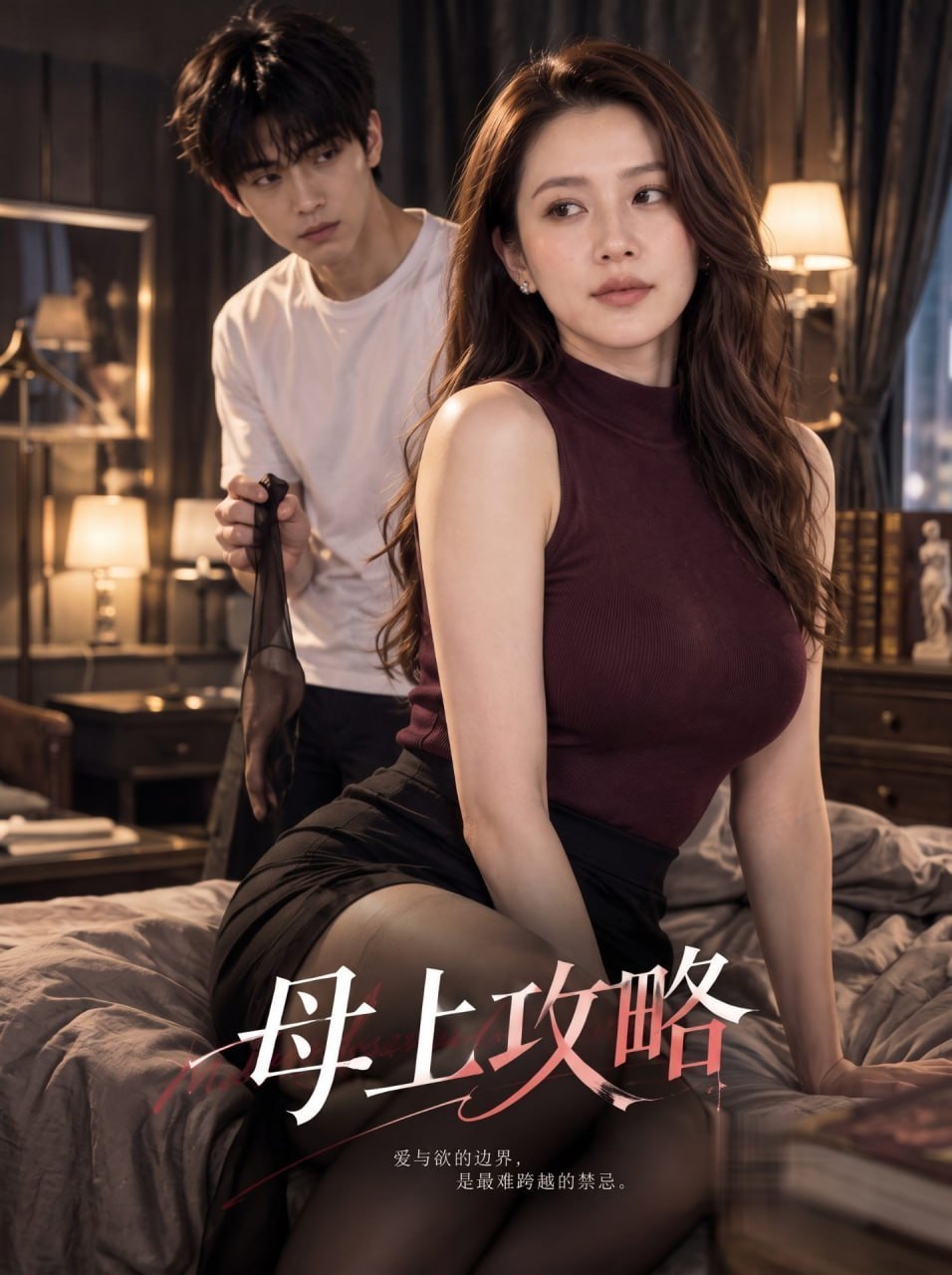 AI成人短剧 母上攻略 第9集 少年攻略目标竟是自己的母亲