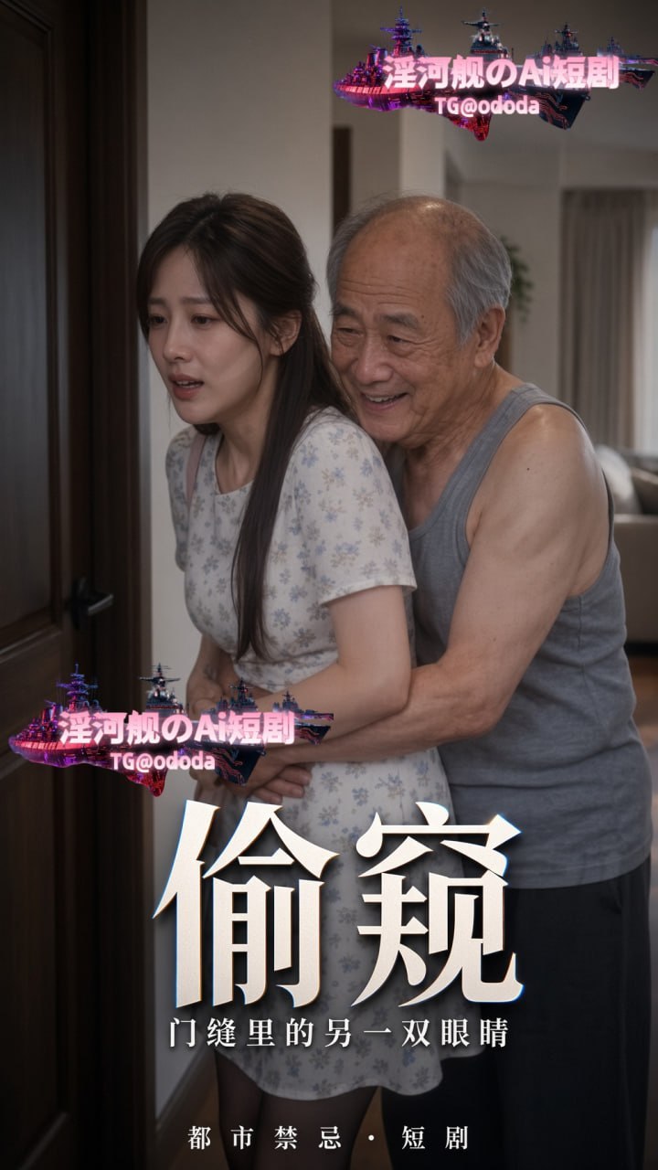 AI成人短剧 偷窥 第2集 家庭主妇在窥视与羞愤中沉沦欲望