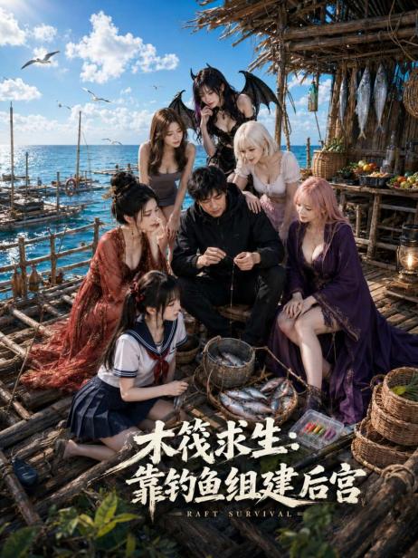 木筏求生：靠钓鱼组建后宫 的封面