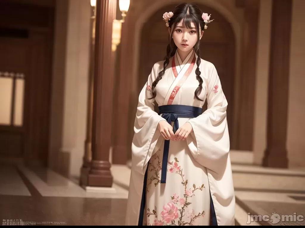 [AI Generated]-AI girl -Hanfu01 第1话，第 17 页